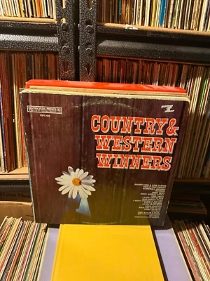 Johnny Cash & June Carter – Country & Western Winners Vintage 33rpm VG+ AB73 - Image 1 of 2