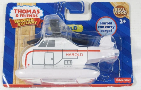 Thomas Wooden Railway Learning Curve 2013 Harold the Helicopter NEW IN Package Cover