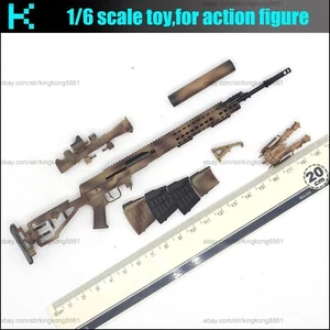 A18-12 escala 1/6 DAMTOYS 78100 RUSO SPETSNAZ FSB ALPHA -SVDS rifle de francotirador - Imagen 1 de 4
