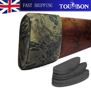 TOURBON Neoprene Recoil Pad Buttstock Cover Slipon Extension Sleeve Hunting Gift - Picture 1 of 24