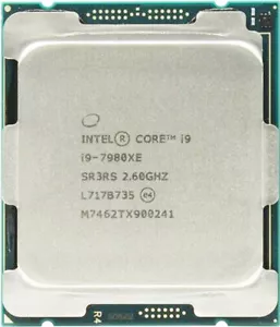 Processeur CPU Intel Core série X i9-7980XE LGA-2066 X299 2,6 GHz 18 cœurs 24,75 Mo - Photo 1/1