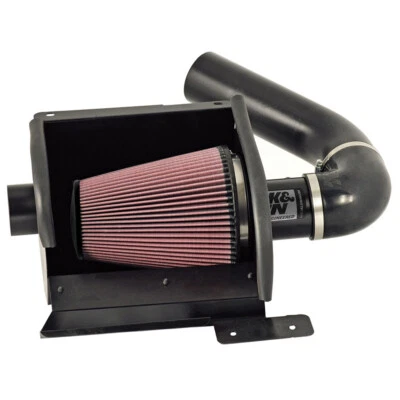 Entrada de aire frío K&N 77-2570KTK para 97-16 Ford E350 E450 5,4 L V8 / 97-19 6,8 L V10 Foto 1 de 4