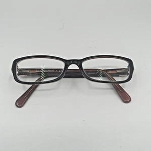 Tory Burch Eyeglasses TY2010 513 51 16 135 for Frames ONLY Black Brown - Imagen 1 de 7
