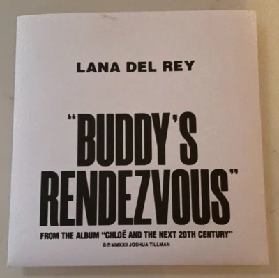 LANA DEL REY - FATHER JOHN MISTY BUDDY'S RENDEZVOUS 7 Inch Vinyl RARE! - NEW Foto 1 de 2