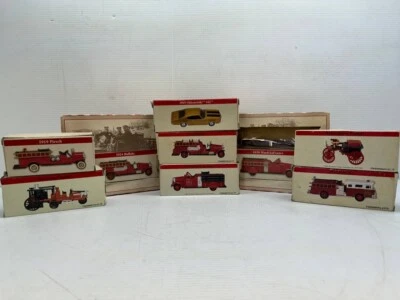 Lot of 9 Vintage Reader's Digest Diecast Fire Truck Collection 1:64 - Image 1 of 4