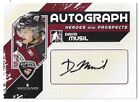 2010-11 In The Game Heroes And Prospects David Musil Auto #Dm Vancouver Giants 