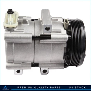 A/C Compressor W/ Clutch For 02-07 Ford F-150 F-250 F-350 Super Duty Ford F53 - Picture 1 of 8