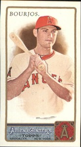 2011 Topps Allen and Ginter Mini A and G Back Baseball Card #101 Peter Bourjos