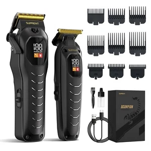 Professional Cordless Hair Clippers for Men- Hair Cutting Kit for Barbers & F... - Picture 1 of 6