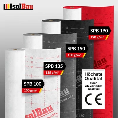 Unterspannbahn Dach Unterdeckbahn 100g - 190g Dachbahn Schalungsbahn Dachfolie - Bild 1 von 4