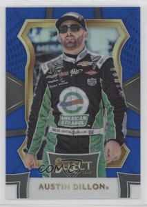 2017 Panini Select Grandstand Blue Prizm /199 Austin Dillon #63