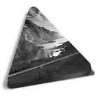 Triangle MDF Magnets - BW - Norway Landscape Mountain Fjord #35669