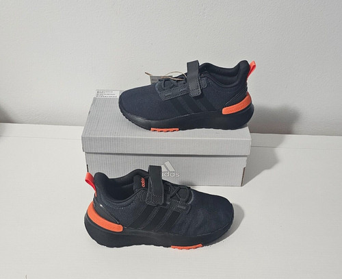 SCARPE DA CORSA ADIDAS RACER TR21 C NERE E ARANCIONI bambino taglia 13 5K GZ7230