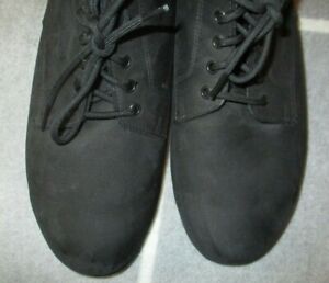 Sale SAS Women’s Size 12 W Gretchen Water Resistant Ankle BOOTS  Black Leather