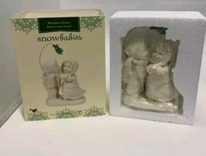 DEPT 56 Snowbabies MISTLETOE KISSES Schneebaby Figur 6014137 NEU IN VERPACKUNG - Bild 1 von 3