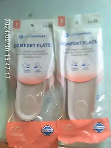 2 PARES de plantillas Sofcomfort COMFORT PLANAS para mujer talla 5-11 U19 - Imagen 1 de 3
