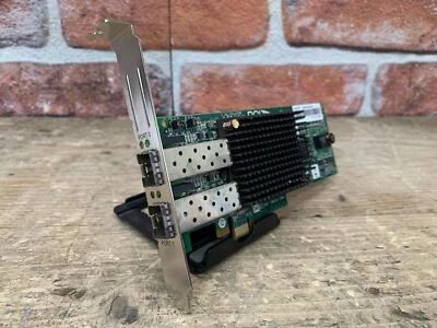 Genuine IBM/Emulex LPE12002 PCIe Dual Port 8Gb HBA Host Bus Adapter 42D0500 FH - Image 1 of 3