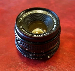 Mamiya Sekor E - 1:2 - Brennweite 50 MM - Durchmesser 49 - Sehr Guter Zustand - Photo 1/4