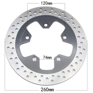 Rear Brake Disc Rotor For Suzuki GSX1400 2001 2002 2003-2007 GSX 1400 K1-K7 /FE - Picture 1 of 7