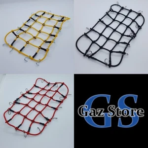 RC Scale Zubehör Gepäck Cargo Netz Dachträger Bungee für 1/10 130x110mm - Bild 1 von 22