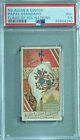 1887 N9 Allen & Ginter Flags Of All Nations Papal Standard Psa 3.5 Vg+ (Curve)