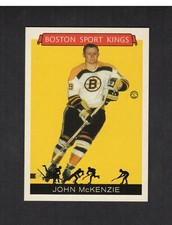#74 JOHN McKENZIE, Bruins | 2006 GBSCC Convention Boston Sport Kings promo card