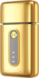 Elektrische wiederaufladbare Folienrasierer für Herren, Dualfolien Gesichtskopfrasierer, Gold - Bild 1 von 8