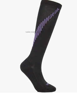 Laulax women girl football socks knee-high coolmax running hockey UK 6-9 3 pairs - Picture 1 of 3
