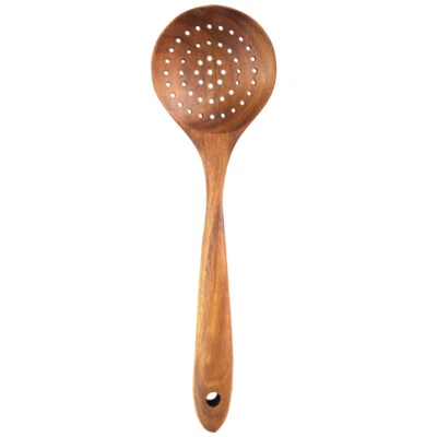 1 pieza cuchara de madera suave antiadherente sartén sopa cuchara cocina antiadherente sartén cuchara Foto 1 de 4