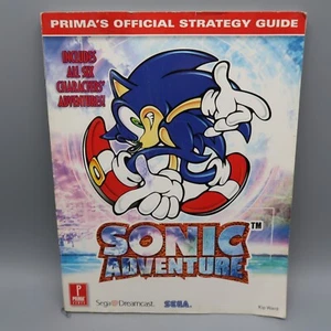 Sonic Adventure Prima's Official Strategy Game Guide Sega Dreamcast - Imagen 1 de 7