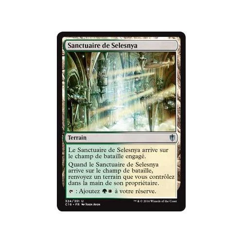 MTG Magic: Playset (4x) Sanctuary of Selesnya Commander 2016 French Version - Image 1 of 1