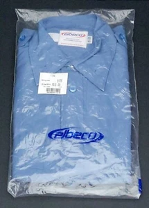 ~Camisa de manga larga azul para hombre ELBECO DutyMax~ Talla 15,5 x 35 - NUEVA - Imagen 1 de 1