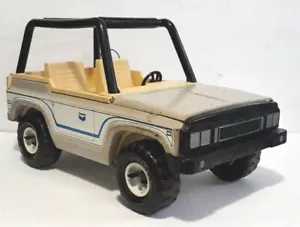 Vintage Tonka Chevron Oil Truck Bronco Jeep Emergency Services Vehicle - Picture 1 of 24