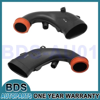 2pcs Engine Air Intake Hose Left & Right For BMW 5 6 7 Series X5 E70 X6 EE71 E72 - Image 1 of 4