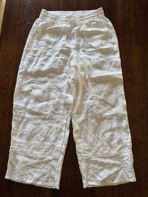 Pantalones de lino para mujer Sigrid Olsen talla M Foto 1 de 4