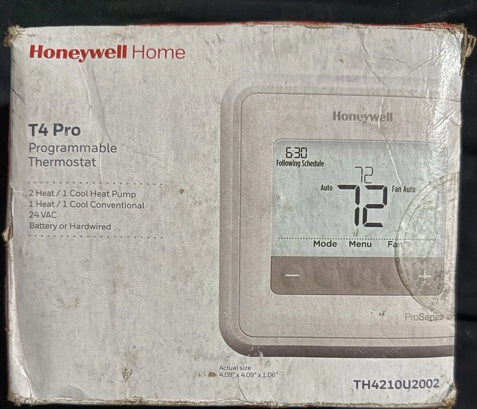 Honeywell Home T4 Pro Programmable Thermostat - Image 1 of 1