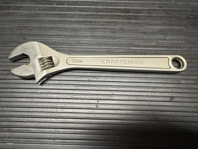 Craftsman 44604 Llave Ajustable 10" 250mm Acero Forjado De Colección Hecha en EE. UU. Foto 1 de 3