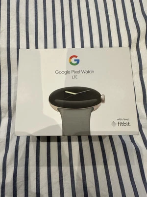New Google Pixel Watch Active Band in Hazel with 41mm Gold Stainless Steel Case - Image 1 of 4