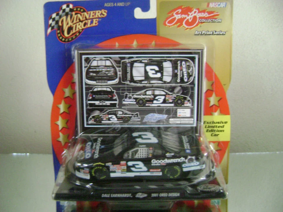 Dale Earnhardt 2001 Oreo Car Winner's Circle Sam Bass Collection Bad