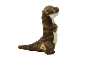 River Otter Standing Cute Soft Stuffed Realistic Plush Animal, Gift 14" PZ035 - Picture 1 of 12