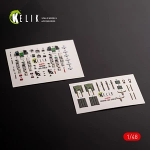 Jas-39 B/D - Calcomanías interiores 3D para modelo Zimi/KittyHawk kit (1/48) KeliK K48119 - Imagen 1 de 16