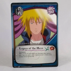 Shonen Jump Naruto CCG Curse of the Sand - Legacy of the Hero 117 Juego de Cartas Tcg - Imagen 1 de 2