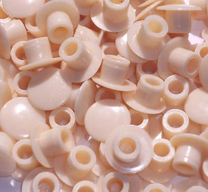 * Tapas blanqueadoras de plástico beige de 5 mm para armarios, elige la cantidad * - Imagen 1 de 3