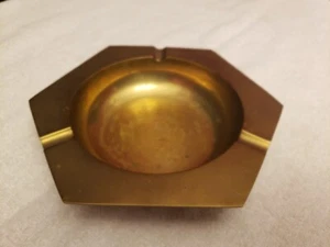 Vintage Brass Ashtray - Picture 1 of 3