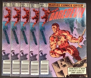 LOTTO 5 COPIE DAREDEVIL VOL 1 #191 EDICOLA (1983) VF-NM - Foto 1 di 1