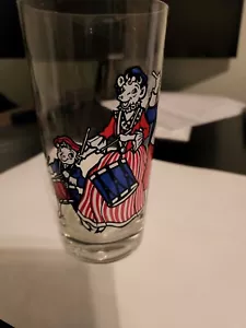 Vintage 1976 Borden Elsie the Cow Character Glass, Bi-Centennial, Advertising - Picture 1 of 4