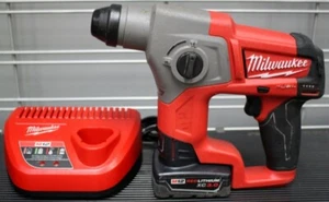 Milwaukee 12V 5/8" SDS Plus Rotary Hammer - 2416-20 - Picture 1 of 8