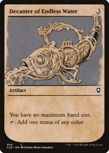 Magic The Gathering Decanter of Endless Water Showcase - Commander Legends: Battle for Baldur's - Imagen 1 de 1