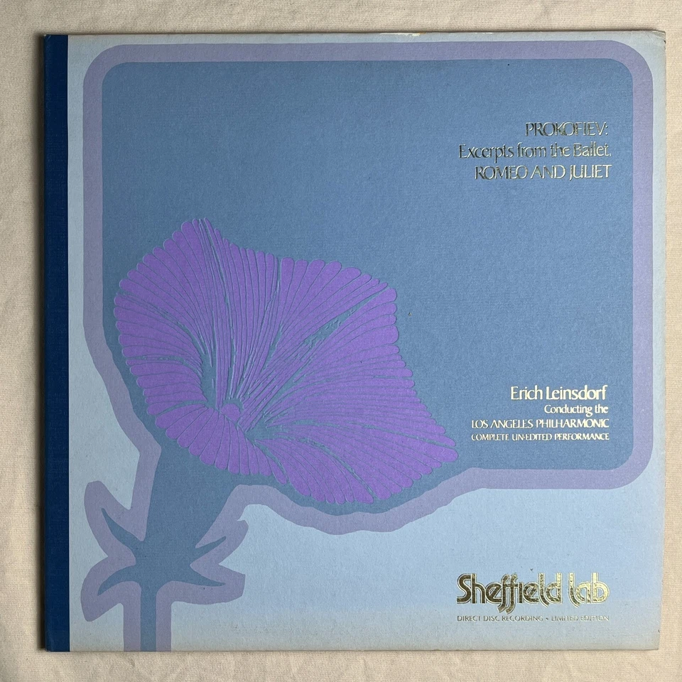 LEINSDORF Prokofiev: Romeo & Juliet 1978 Vinyl LP Sheffield Lab LAB-8 - VG+ - Imagem 1 de 4