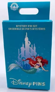 Disney Ariel Little Mermaid Mystery Pin Set Box (2 Pins) - Sealed - Picture 1 of 2